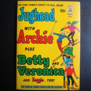 1974 Jughead With Archie Plus Betty and Veronica And Reggie Too! Comic Digest #1